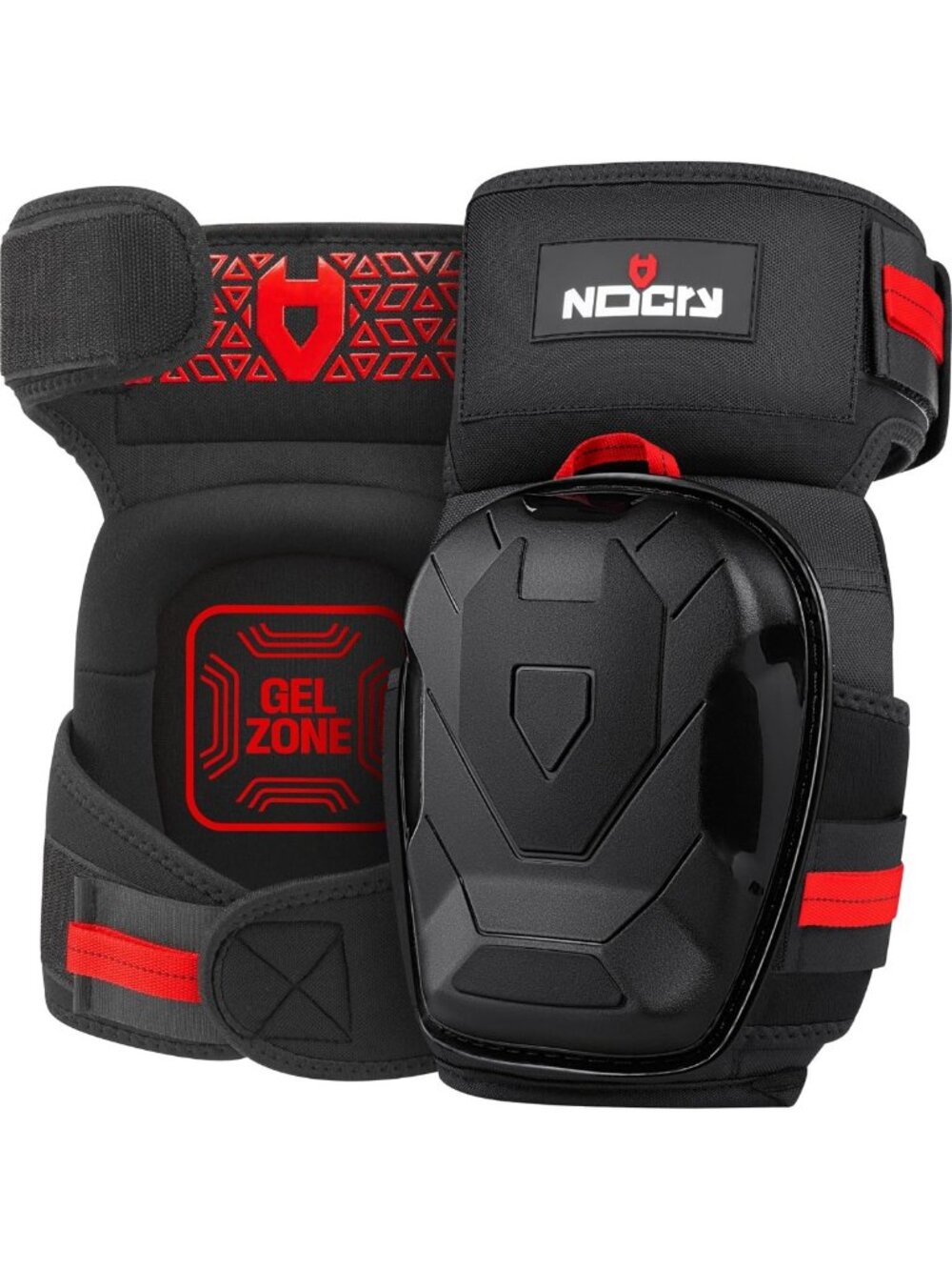 NoCry Professional Work Knee Pads for Men Construction with Ankle Support and